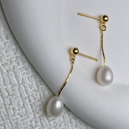 Baby Fresh Pearl Earrings